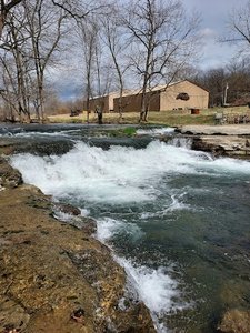 Hurley old mill waterfall