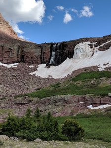 Red Castle Lake Falls
