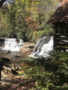 Cathedral Falls And French Broad Falls