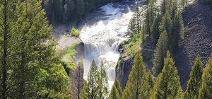 Lower Mesa Falls Observation Site