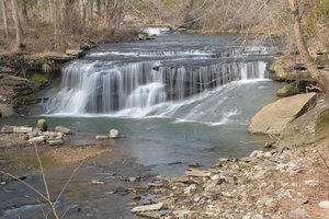 Big Lily Creek waterfalls