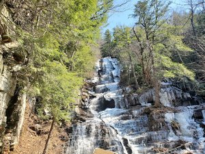 Lye Brook Falls Trail