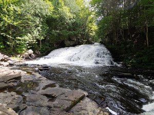 High Falls of the Big Salmon River