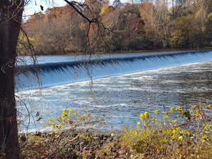 Lehigh River Waterfall