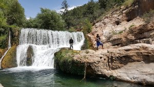 Fossil Creek Dam (aka The Toilet Bowl)