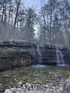 waterfall hiking trailhead