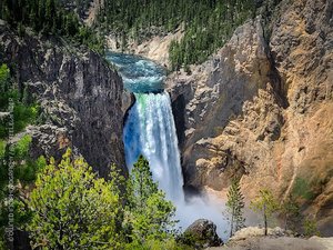 Upper Falls of the Yellowstone River