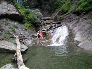 Old City Falls, waterfall trailhead