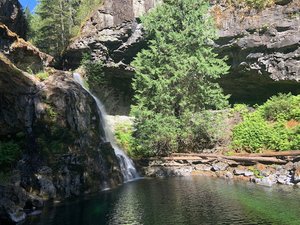 Black Hole Waterfall