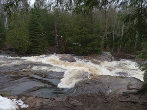 Yellow Dog River Falls trailhead