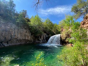 Fossil Creek Waterfall