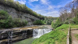 Gorge Trail (#1) – Lower Falls Trailhead