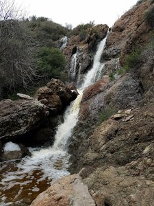 Upper Zuma Canyon Waterfall