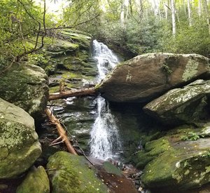 Upper Little Lost Cove Creek Falls