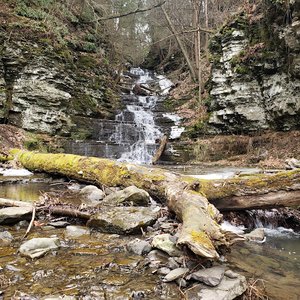 Buttermilk falls of Owego