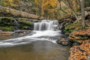 Dunloup Creek Falls