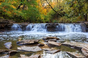 Rocky Glen Waterfall