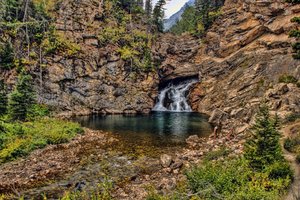 Running Eagle Falls