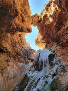 Travertine Cavern Falls