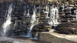 Falls at Roswell Mill Trailhead