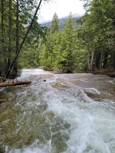 Natural Rock Waterslides