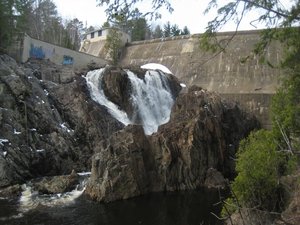 Forestville Dam Falls