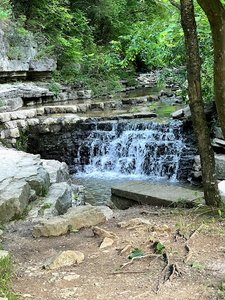 Small Scenic Waterfall